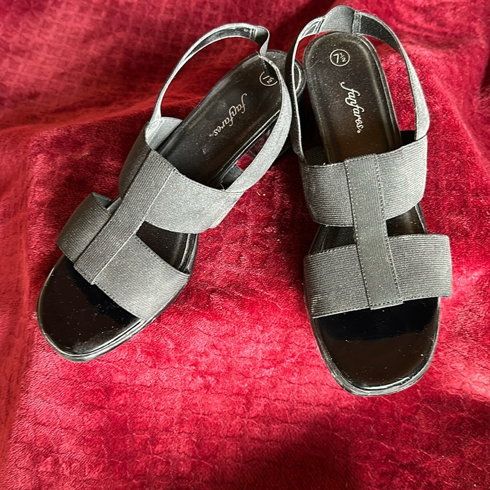 Black sandals